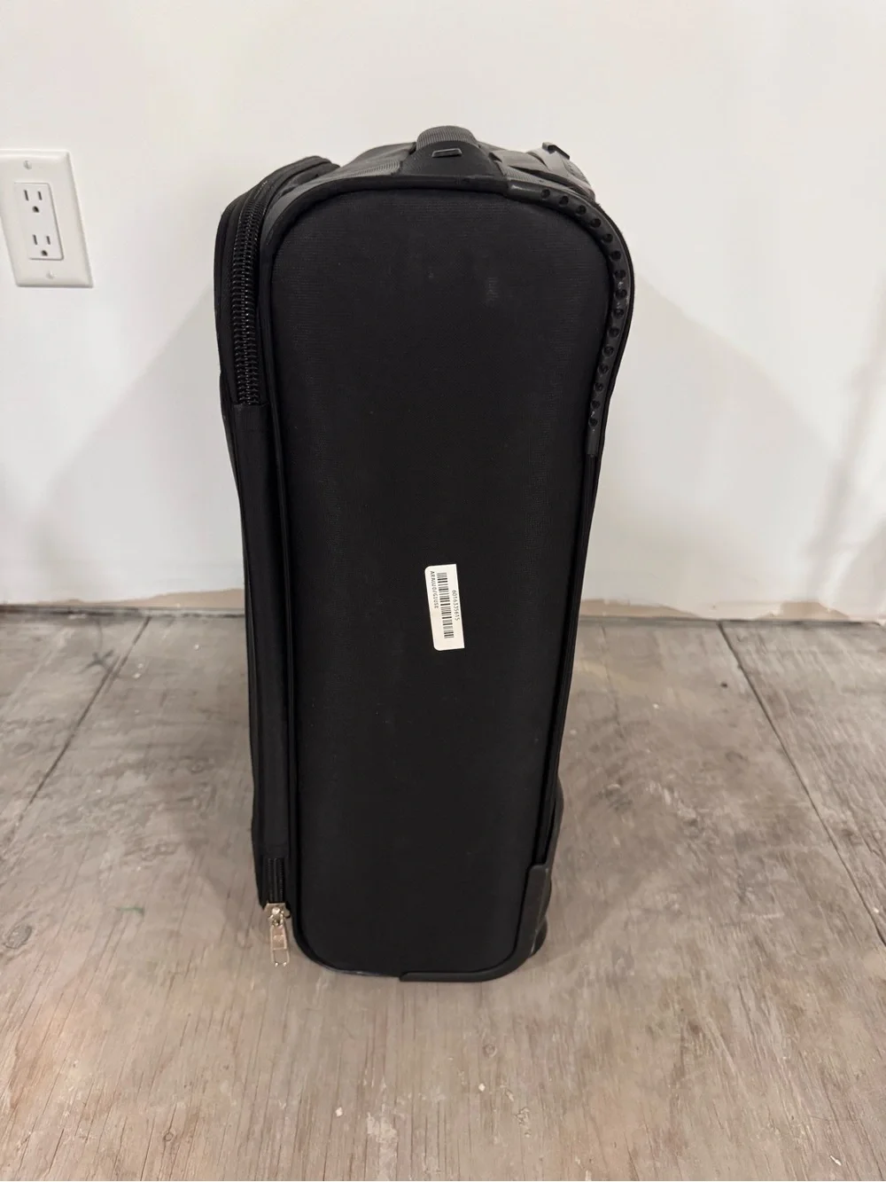 Black Softside Carry-On Suitcase